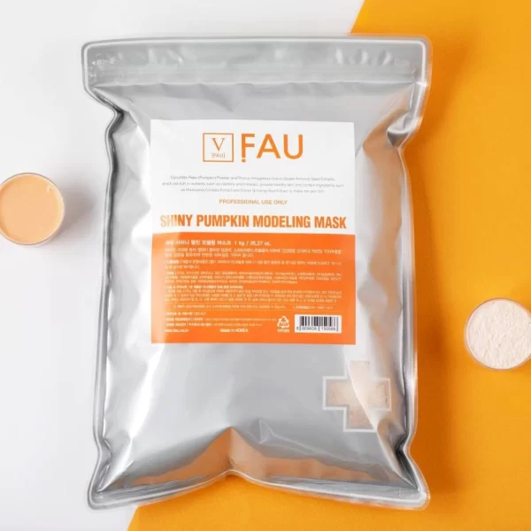 NATURAL SHINY PUMPKIN MODELING MASK